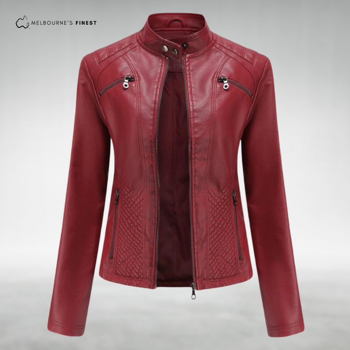 Amelia Stylish Leather Jacket