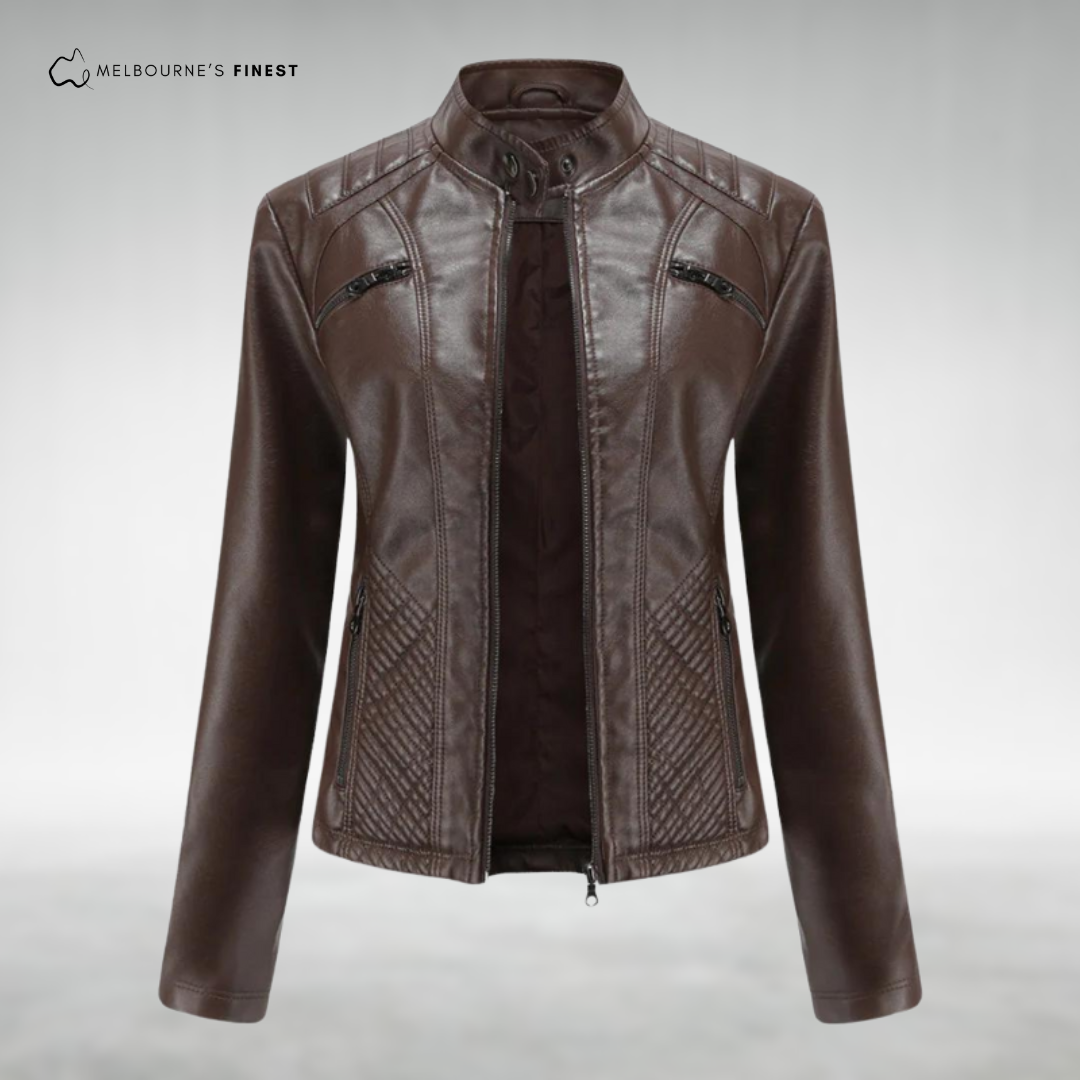 Amelia Stylish Leather Jacket