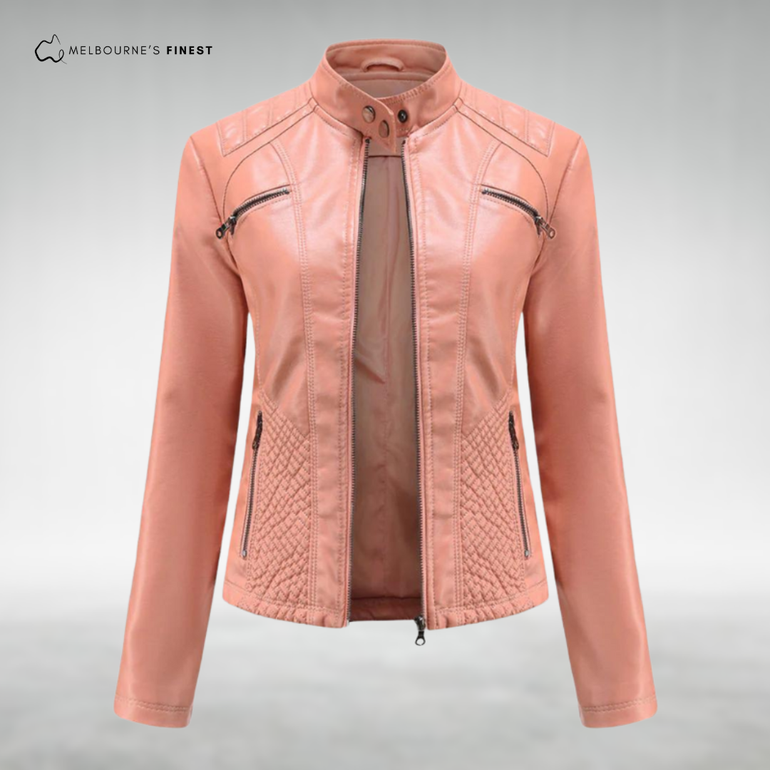 Amelia Stylish Leather Jacket