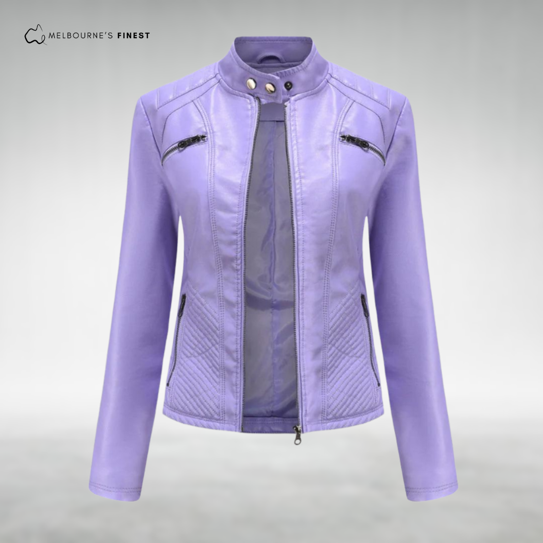 Amelia Stylish Leather Jacket