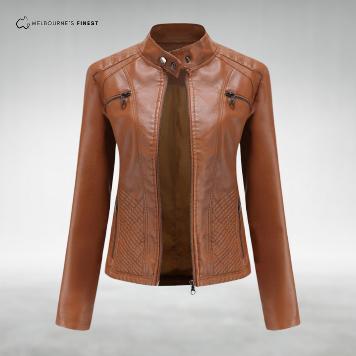 Amelia Stylish Leather Jacket